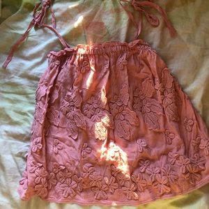 Pink Floral Blouse🌸🌷